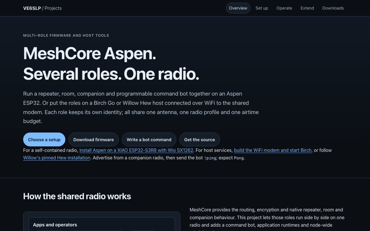 MeshCore Aspen