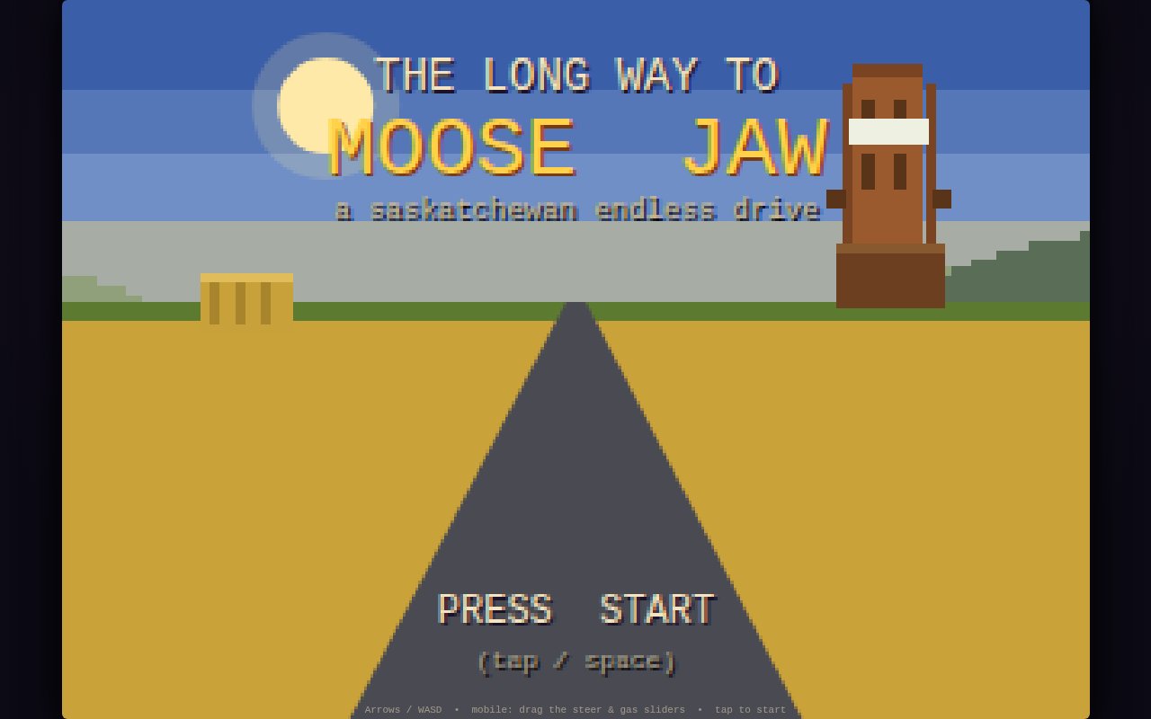 Screenshot of The Long Way to Moose Jaw